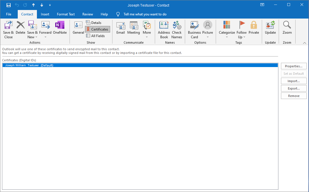 How to Encrypt Email in Outlook 2016 - Information Technology Services